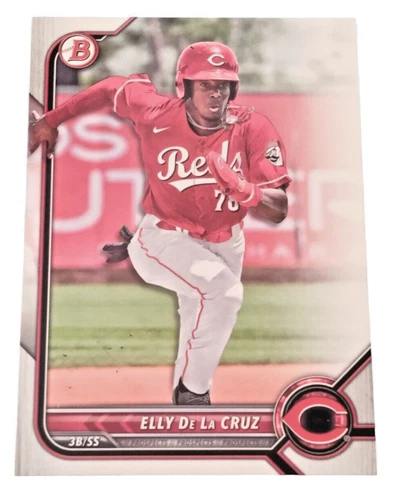 2022 Bowman Draft #BD-80 ELLY DE LA CRUZ Cincinnati Reds RC Rookie
