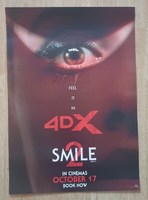 Smile 2 4DX Exclusive Poster A3 Cineworld Exclusive 