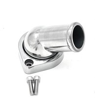 Gm Ls Water Neck Thermostat Housing 45 97-09 Ls V8 Engines Aluminum Polished