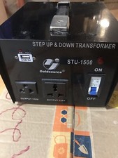 Goldsource STU-1500 W Step Up/Down Voltage Transformer Converter SHIPS FREE