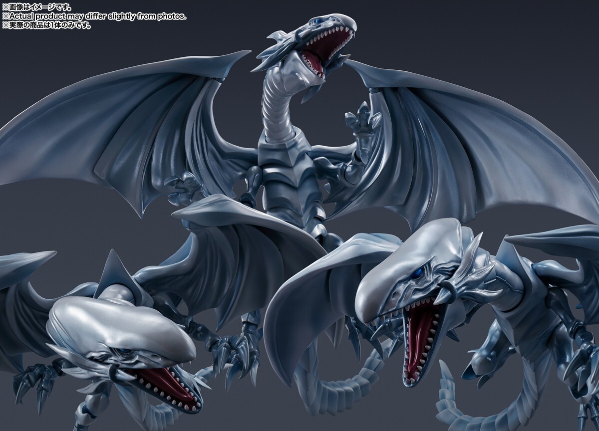 Bandai S.H.MonsterArts Blue-Eyes White Dragon Yu-Gi-Oh! from Japan