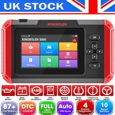 Kingbolen S600 Auto OBD2 Scanner Lettore Codice Guasto Strumento Diagnostico Motore ABS SRS