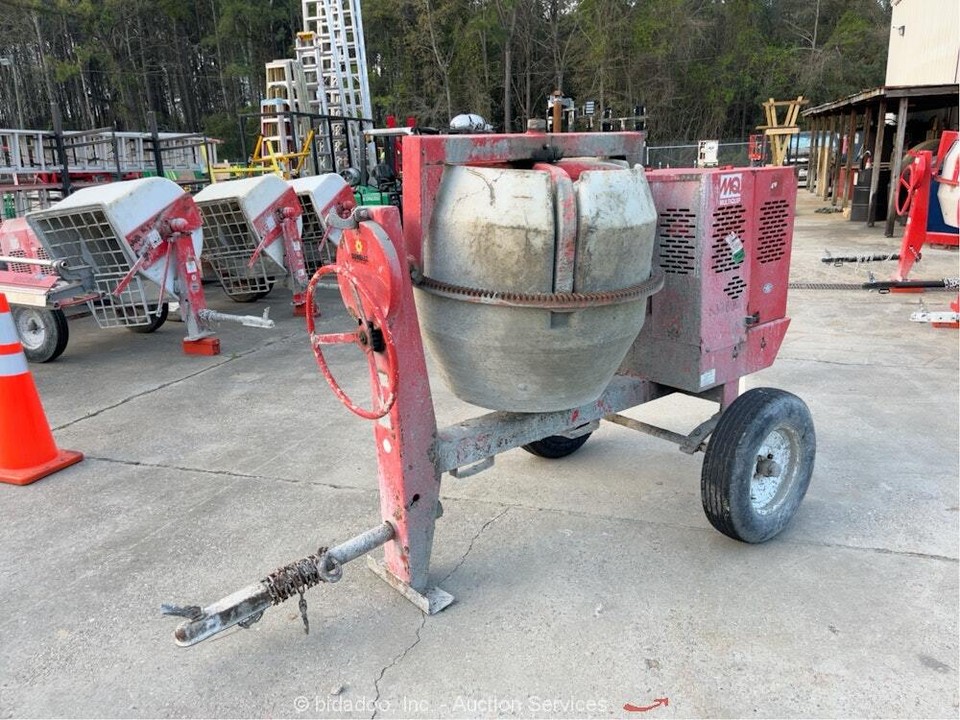 2016 Multiquip MC94PH8HBC1 Towable 9 cu. ft. Concrete Mixer Honda GX240