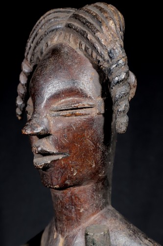 Art Africain African Afrique Tribal Premier - Statue Ogoni - Nigéria - 39 Cms - Photo 16 sur 16