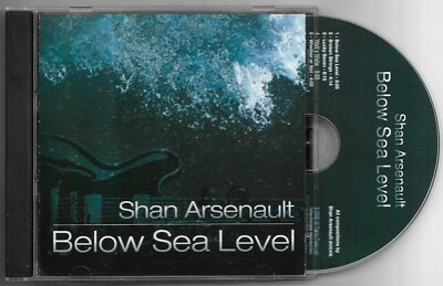 SHAN ARSENAULT Below Sea Level 2008 CD Album (Canada)(Jazz Guitar) SUPERB C'TION