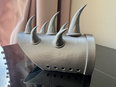 Cosplay Arm Bracer With Horns 3D Printed