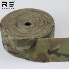 MC Camouflage Hook and Loop Strip Woolen Surface for Clothing Helmet Cover  1M