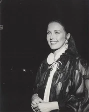 Lynda Carter Wonder Woman era 1970's Candid Glamour Original 8x10 Photo Stamped