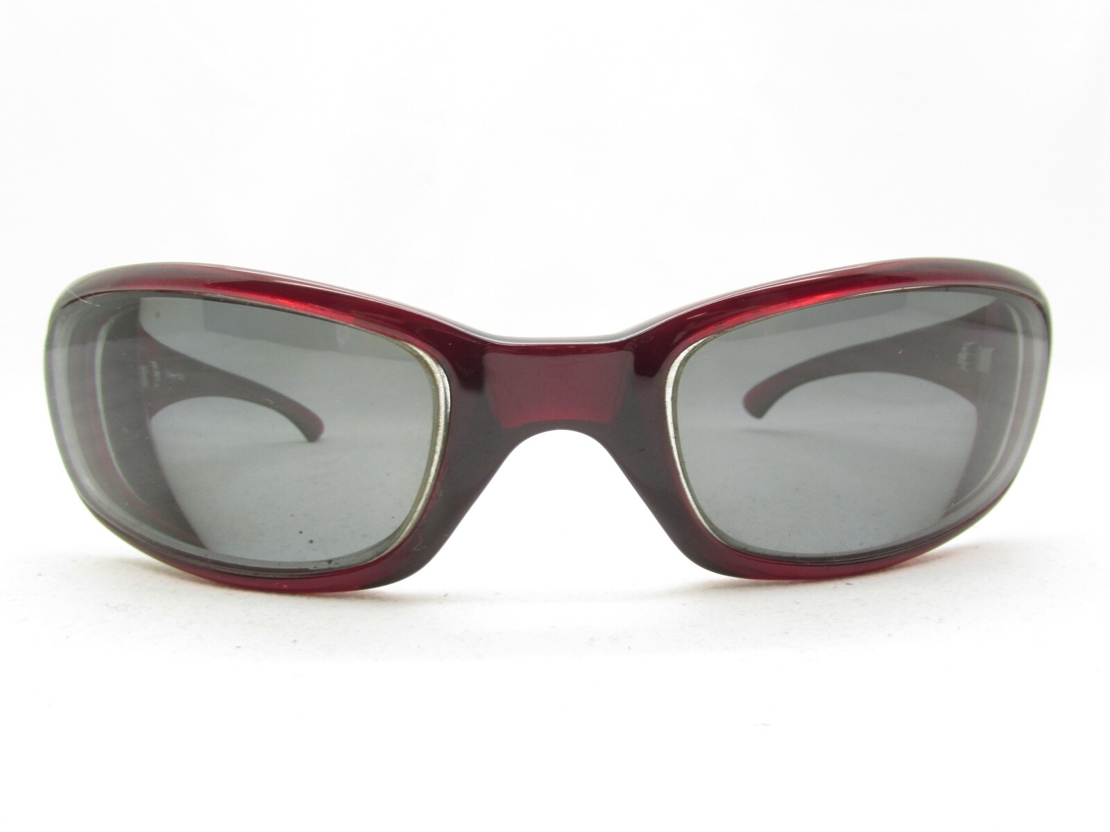 BOLLE SIDNEY 10419 RED SPORTS WRAP RECTANGULAR EYEGLASSES FRAMES 56-150 116988