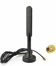 Bingfu 4G LTE 5dBi Magnetic Base SMA Male Antenna for 4G Gateway Modem Hotspot