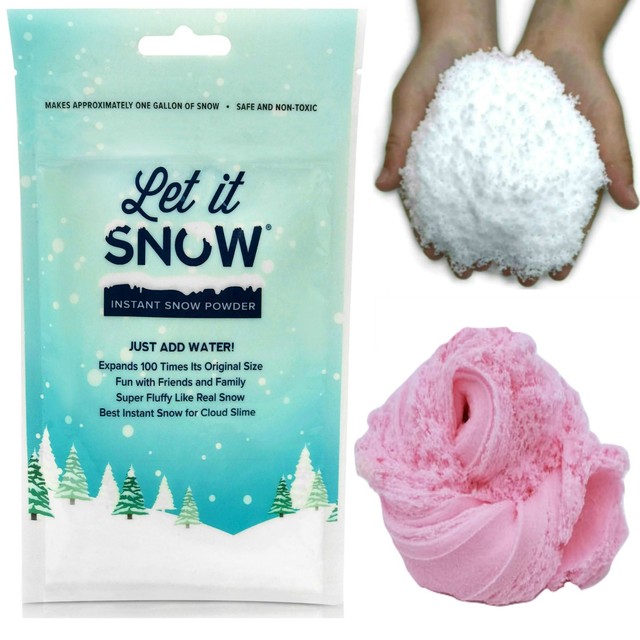 Let it Snow Instant Fake Snow Powder White for sale online eBay