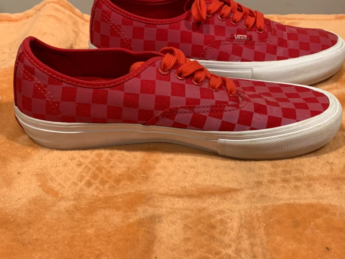 Checkered top reflective vans