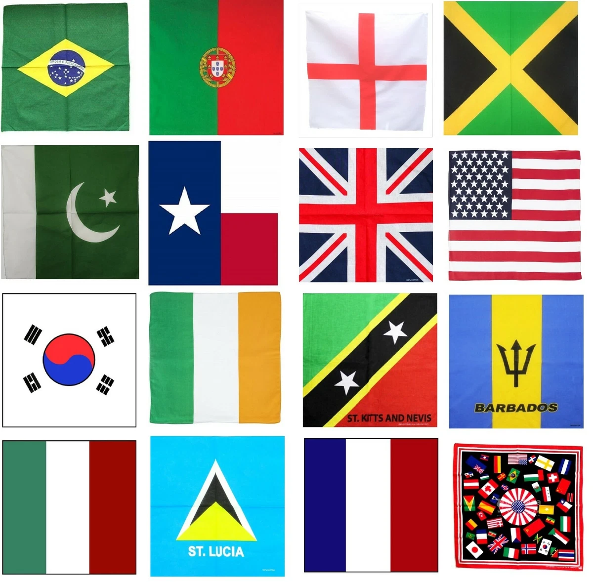 Cheap Fashion Bandana Cotton Neck Scarf Women Luxury Floral Print Scarfs Handkerchief Square