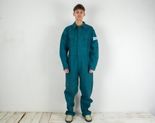 Special Sanfor Men 2XL Crispy Tuff Work Boilersuit EU 56 Jumpsuit Overalls VTG