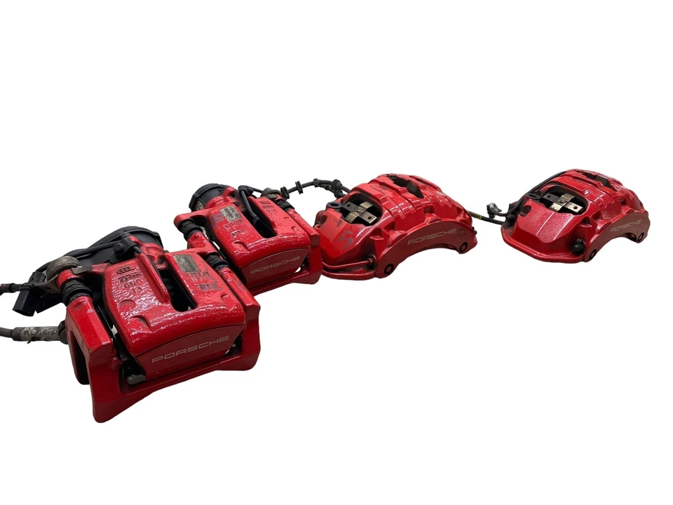 ПОЛНЫЙ КОМПЛЕКТ СУППОРТА ПЕРЕДНЕГО И ЗАДНЕГО ТОРМОЗА 2017–2018 PPORSCHE MACAN *95 000 МИЛЬ* - Изображение 2 из 4