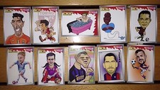 Calciatori Panini 2016/2017 - Giro completo "Raffigura il tuo campione" 10 fig
