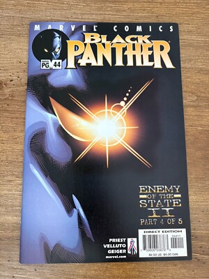 Black Panther # 44 NM 1st Print Marvel Knights Comic Book Wakanda 14 J287