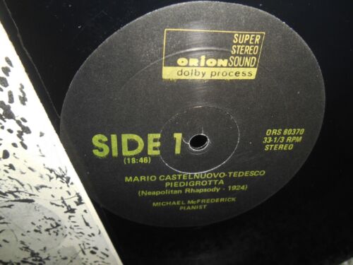 MARIO CASTELNUOVO-DEUTSCH ORION LP ORS 80370 MCFREDRICK KLASSISCHE LP - Bild 2 von 3