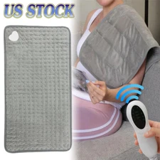 Electric Heating Pad 10 Heat Settings Back Pain Leg Cramps Relief Warmer 24" US
