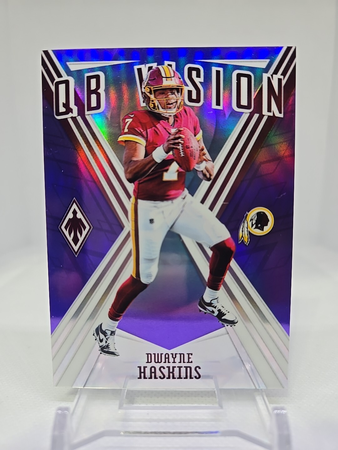 2019 Phoenix Dwayne Haskins 31/149 Purple Prizm #3 Washington Redskins