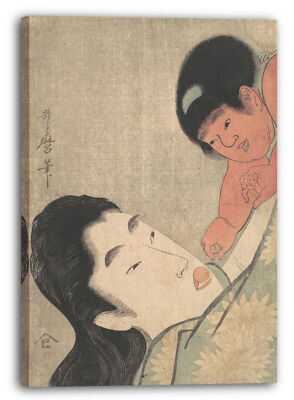 Kunstdruck Kitagawa Utamaro - Yamauba and Kintoki