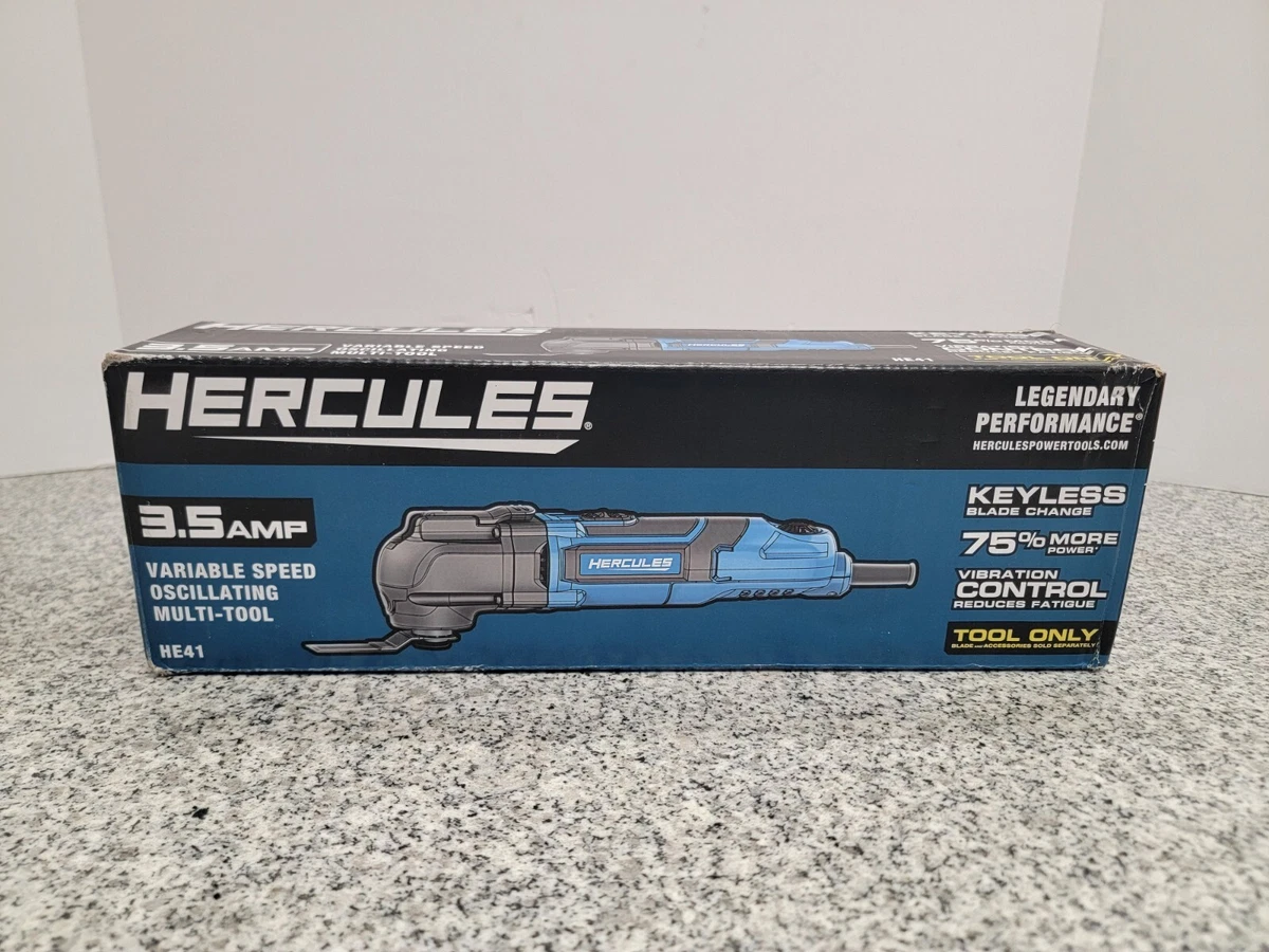 Hercules 3.5 Amp Variable Speed Oscillating Multi Tool MODEL HE41 a x