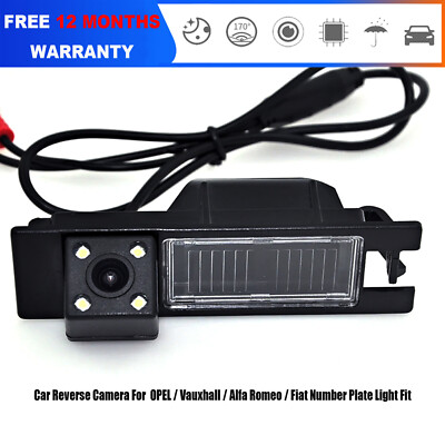 Reverse Parking Camera For KIA Picanto Mk2 / Rio Mk3 / Soul – Number Plate Light Fit – LED Night Vision