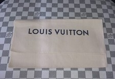 AUTHENTIC Louis Vuitton Envelope Style Dust Bag 9 X 4.5 Inches .