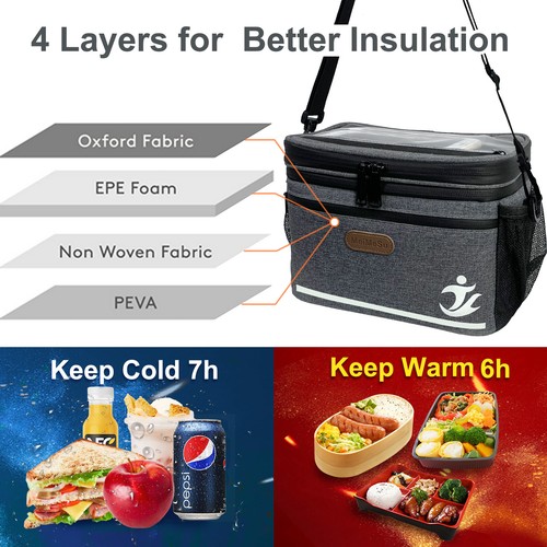 Bicycle Handlebar Bag Cycling Phone Holder Mount Front Bag Bike coolerInsulation - Picture 31 of 36