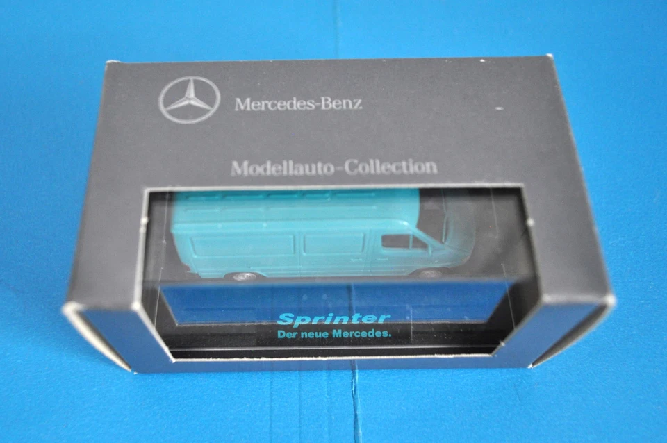 Wiking Mercedes-Benz Promo - Sprinter (Blau-Turkis) - New w/Clear Display Box - Image 2 of 4