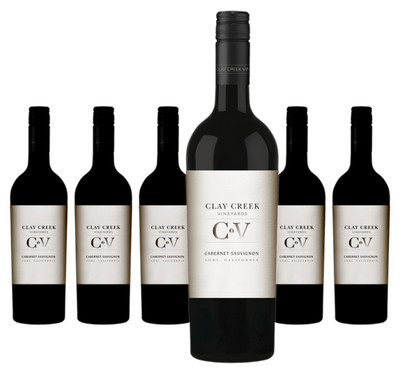 6 x Delicato Family Wines Clay Creek Cabernet Sauvignon   2024