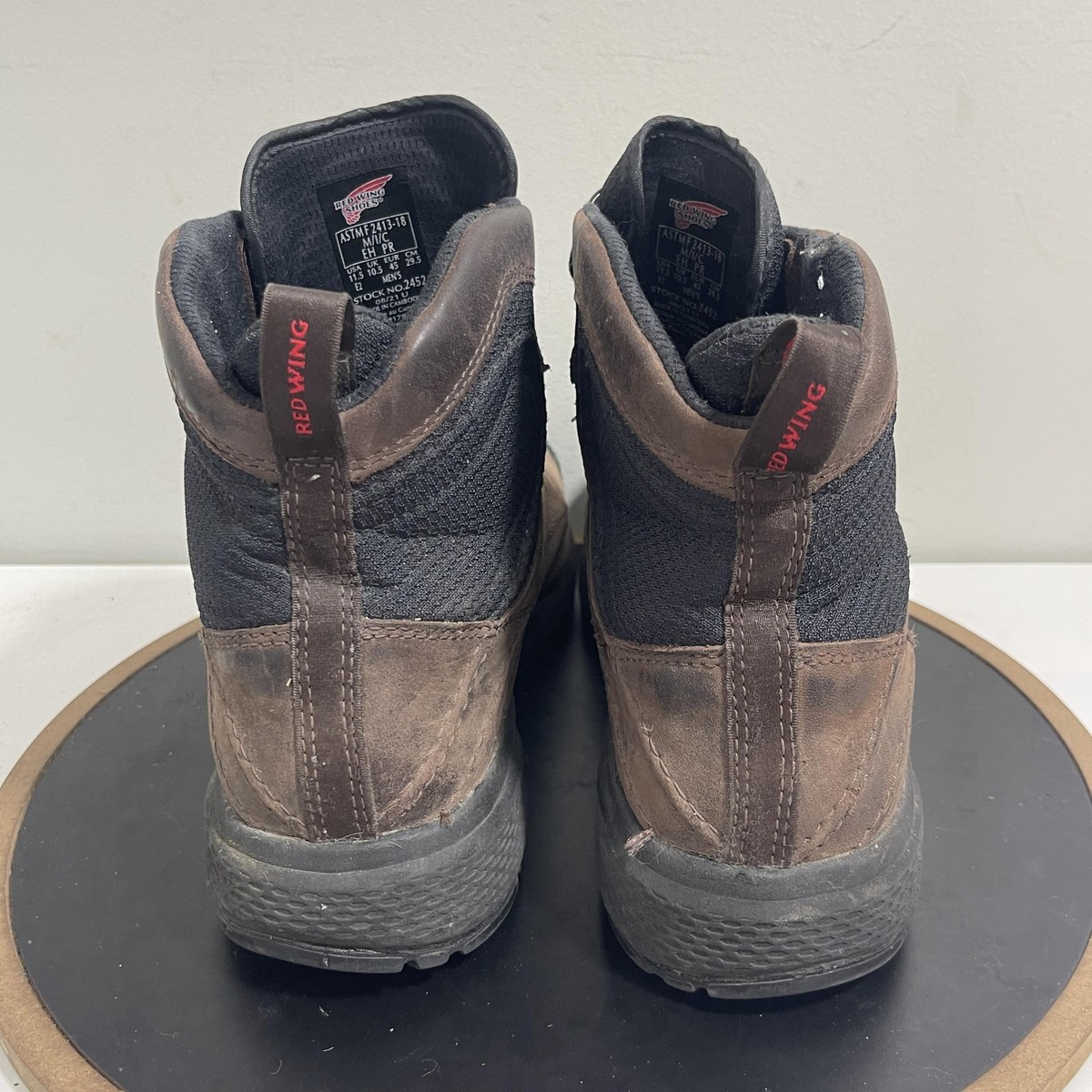 Red Wing Exos Lite 2452 Boots Mens 11.5 Waterproof Boa 