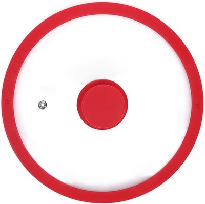 Silicon Glass Lid for Pot,Pan,Skillet Fits 8''(20CM) Cookware Silicon lid Dish...