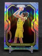 2021 Panini Prizm WNBA #85 Breanna Stewart Prizms Silver