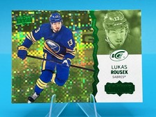 2023-24 Upper Deck Ice Rookie Green #119 Lukas Rousek Sabres
