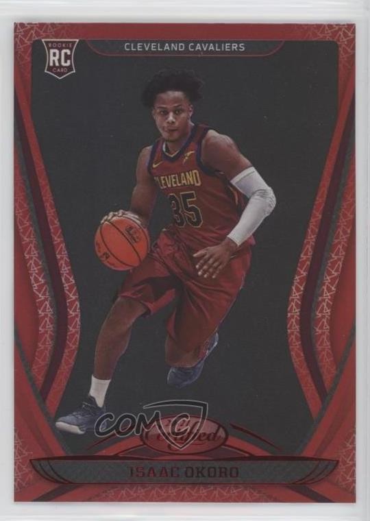 2020-21 Certified Mirror Red Isaac Okoro #196 Rookie RC 0i1l