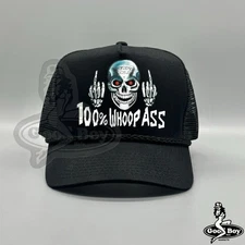 Stone Cold Steve Austin 3:16 Vintage Trucker Hat Rope 100% Whoop Ass WCW WWF WWE