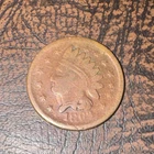 1863 indian/not one cent civil war token