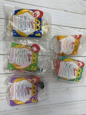 MCDONALDS INTERNATIONAL BARBIE'S Happy Meal Toys 1995 COMPLETE SET OF 5 SEALED