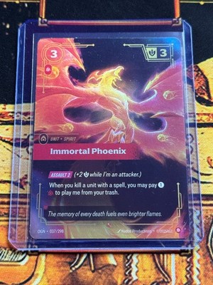 Near Mint English Immortal Phoenix OGN - 037/298 - Epic Foil TCG Riftbound
