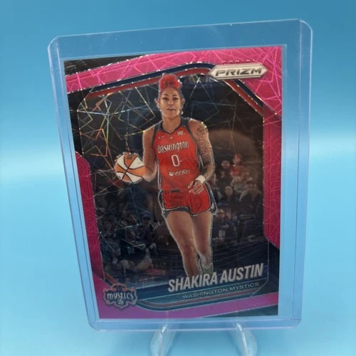 Shakira Austin 2025 Panini Prizm Shakira Austin #81 Pink