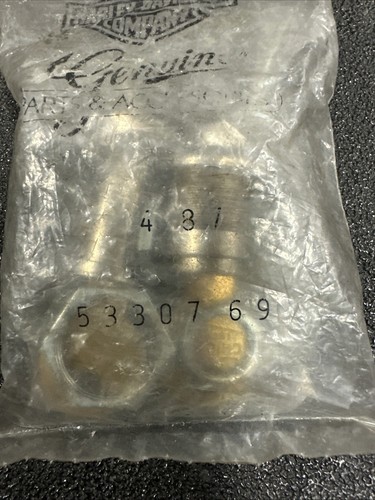 GENUINE Harley Lock Set W/ Key 53307-69 - Saddlebag Panhead Shovelhead NOS - Picture 2 of 3