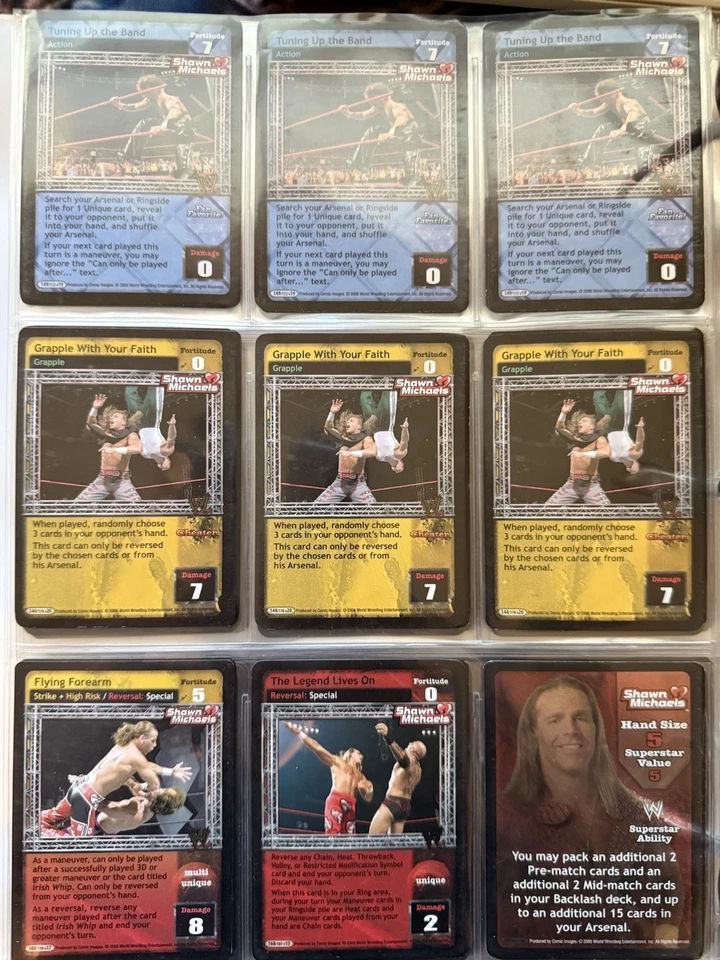 Shawn Michaels WWE Raw Deal SS3 - Image 2 of 2