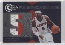 2010 Totally Certified Jersey Number Prime 12/25 Josh Smith #37 Jumbo Patch 0m0