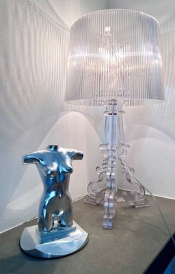 Skulptur - Alu Kunstwerk aus Vollholz mit CNC-Bearbeitung 5AX