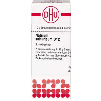 NATRIUM SULFURICUM D 12 Globuli 10 g PZN 02928143