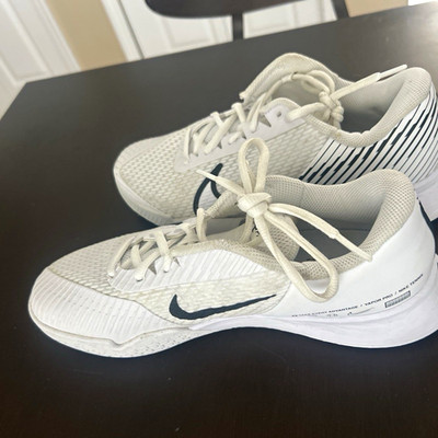 Nike Court Air Zoom Vapor Pro Tennis Shoes White/Black Women s