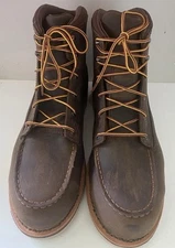 Mens Size 12 Redwing Shoes 2440 Brown Leather Traction Tred Lite Boots Red Wing