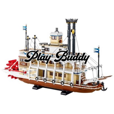 River Steamboat (21356) 4090PCS Ideas Building Blocks MOC Bricks