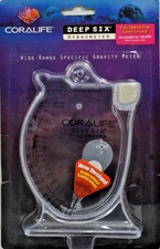 Coralife Deep Six Aquarium Salt Water Hydrometer-#08103 